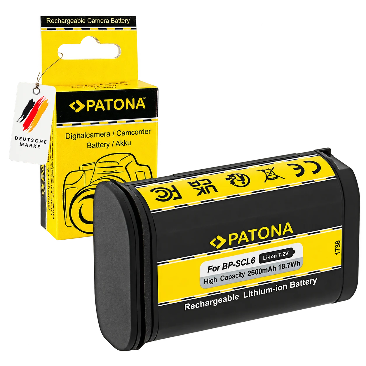 PATONA BP-SCL6 Compatible Battery